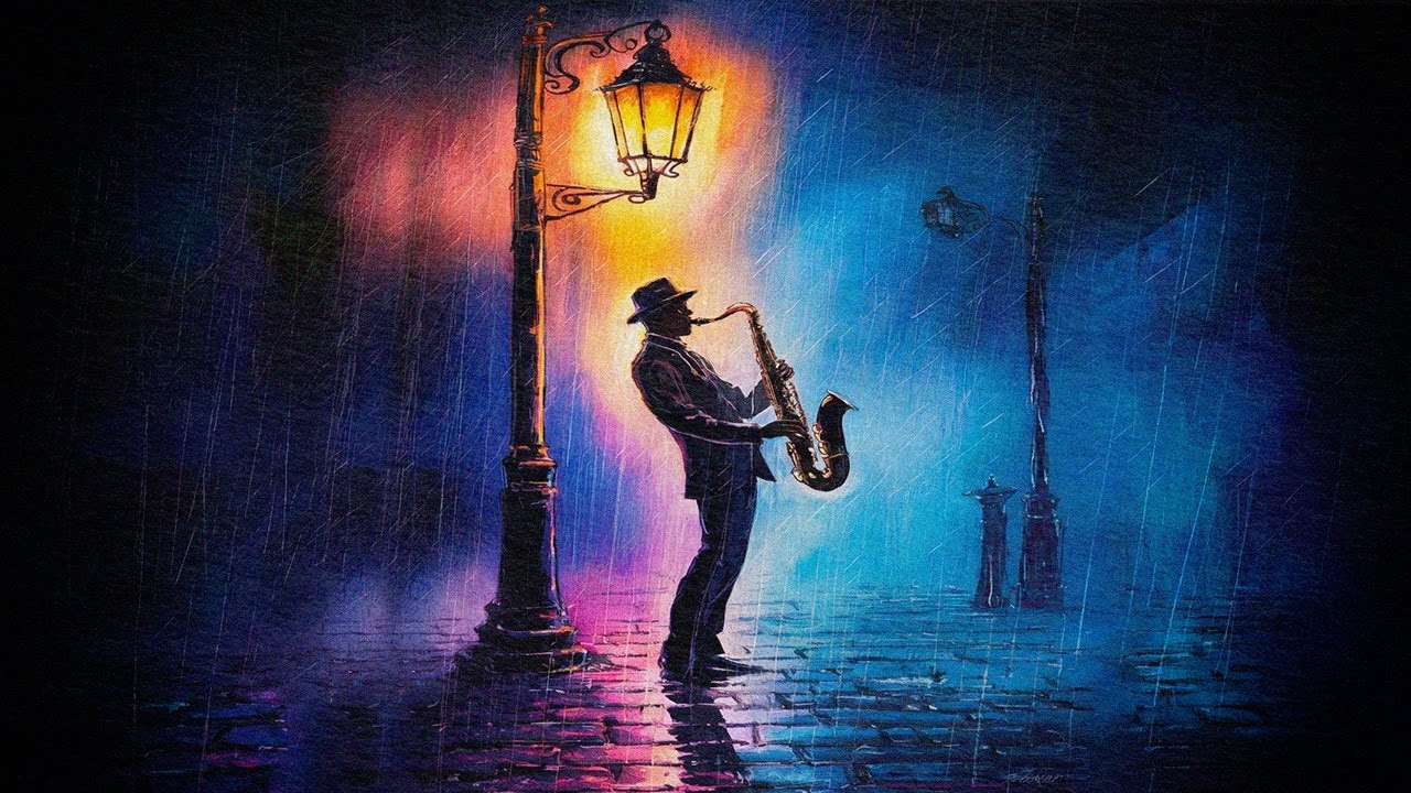 Under the Lamplight, Slow Sax. | Retro Jazz