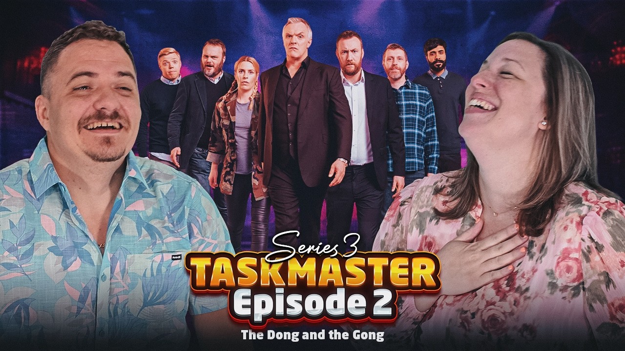 Al Murray Shows Us His Dong and Gong 🤣 Americans React to Taskmaster S3E2