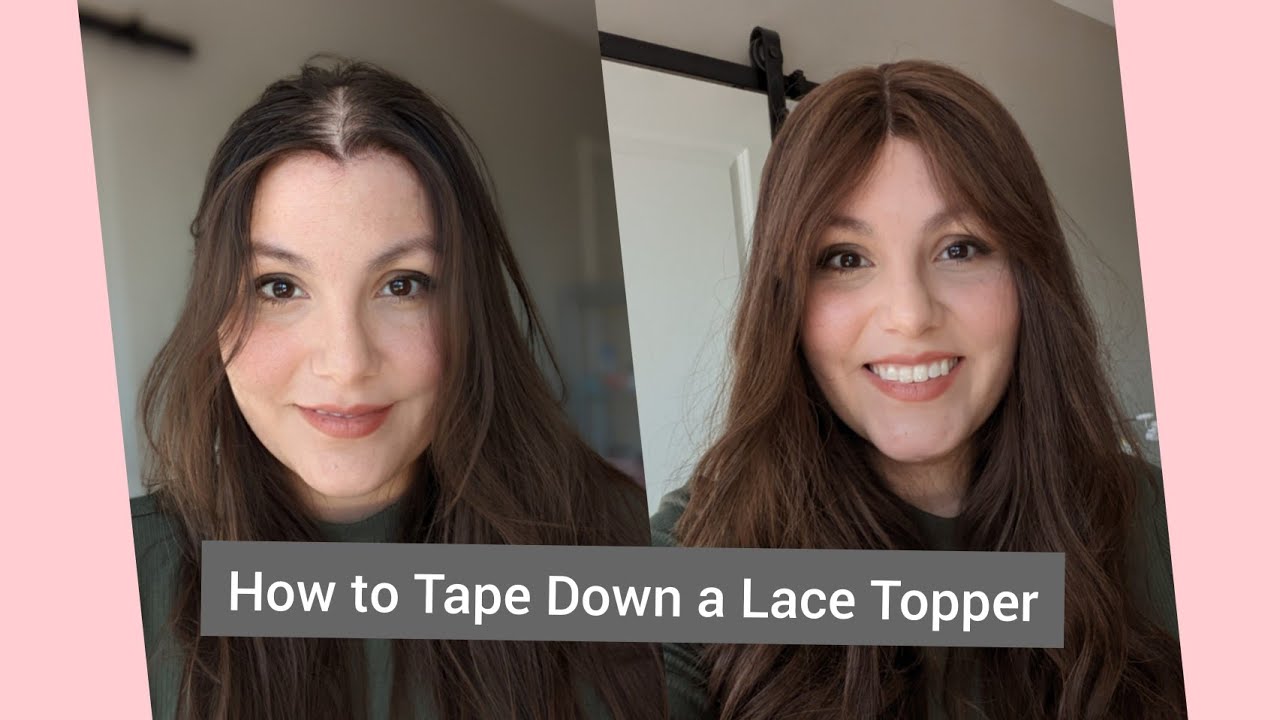 How to Tape Down the Hera Lace Front Topper by UniWigs