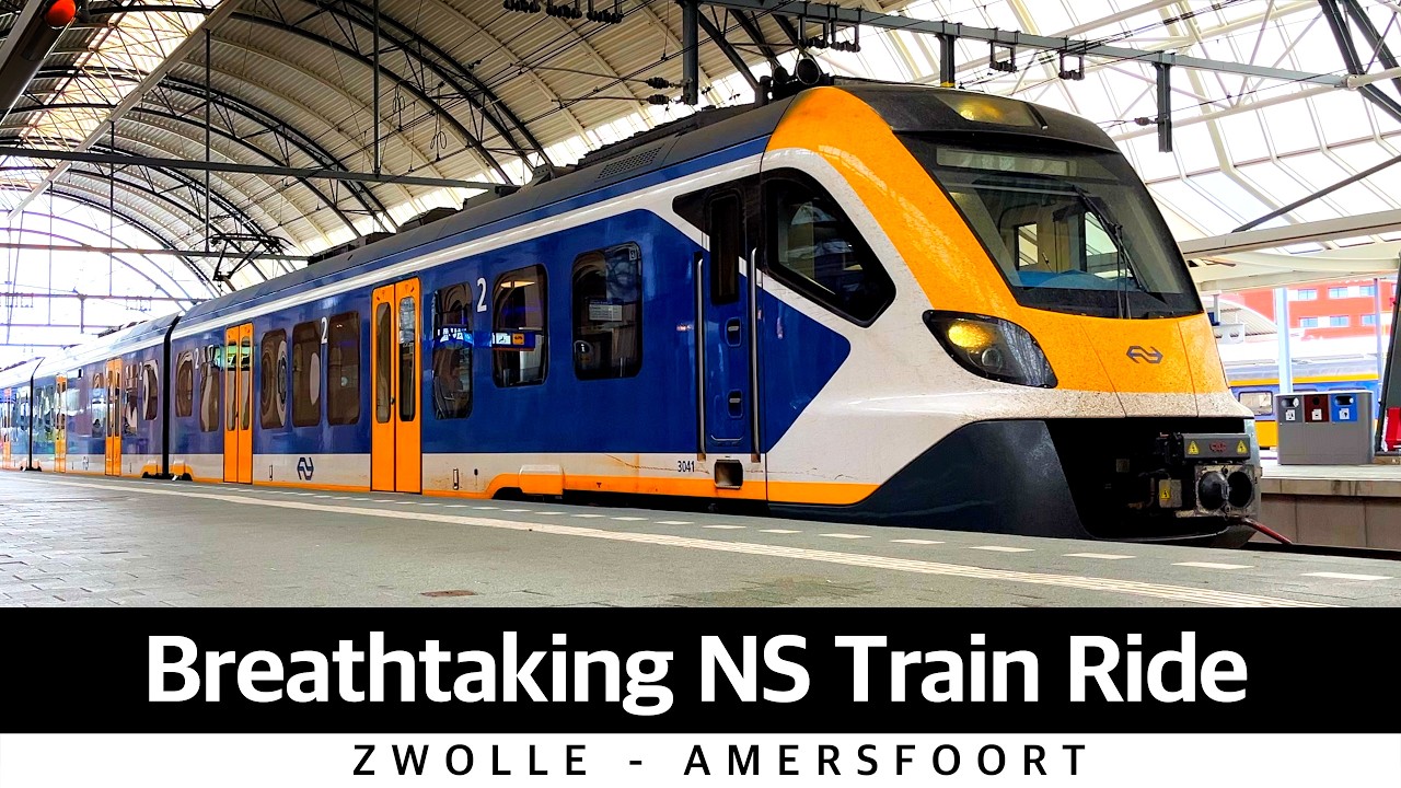 🇳🇱 High Zen Factor Train Ride: CABVIEW Zwolle - Amersfoort 15/5/2026