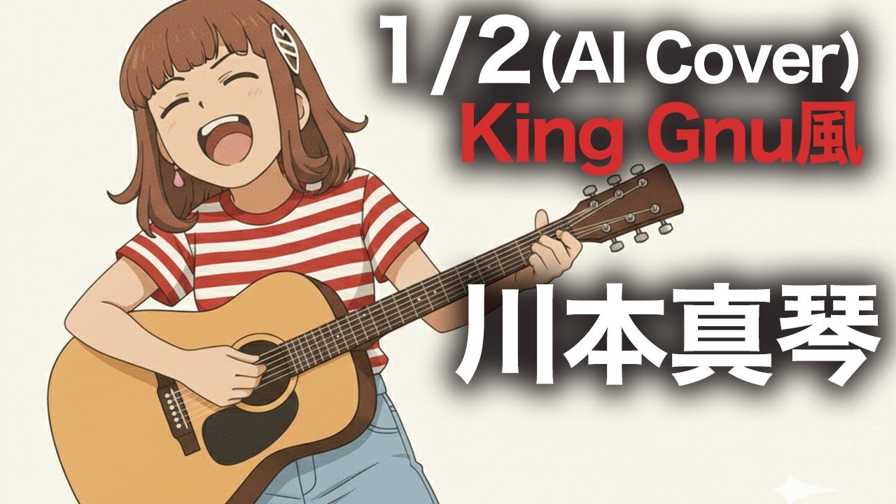 【King Gnu風】1/2  |  川本真琴 (AI Cover)