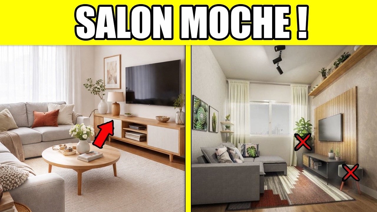 10 ERREURS COURANTES qui GÂCHENT le salon (et vous pourriez les commettre)!