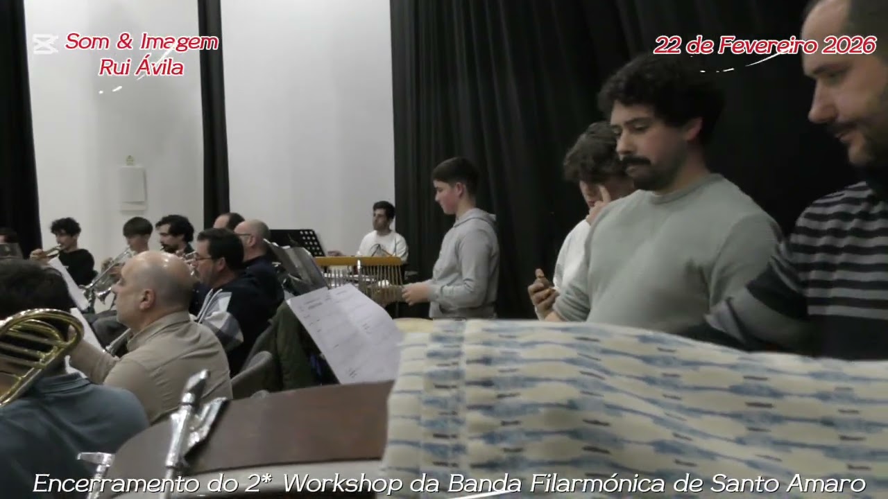 Mais uma excelente peça executada pela Banda Filarmónica de Santo Amaro 22/02/26