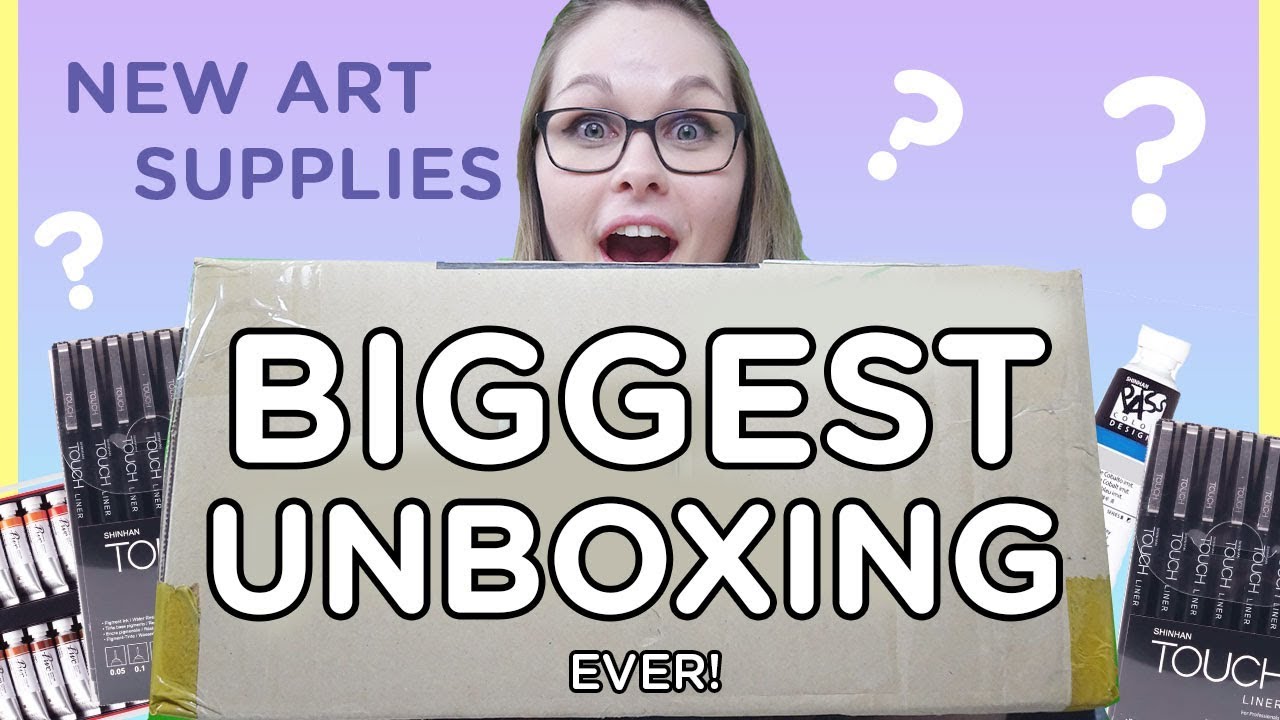 BIGGEST UNBOXING EVER! 【New ShinHan Art Products】