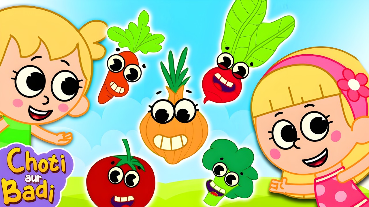 Healthy Food vs Junk Food Song 🥦 Preschool Learning Videos 🥕 Choti Aur Badi