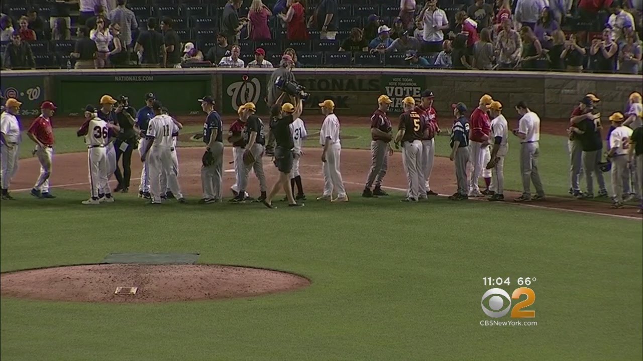 Show Of Unity At Congressional Baseball Game