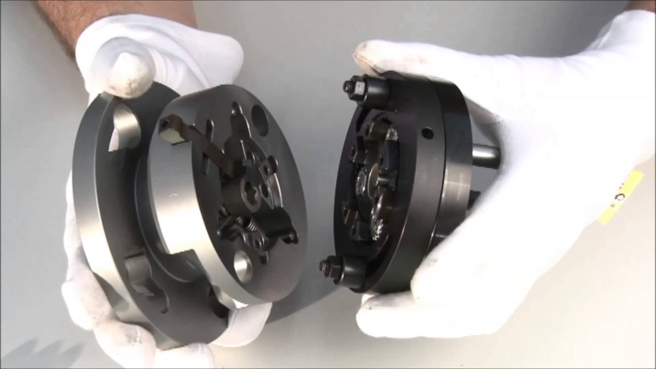 LMT Fette - E10 radial thread rolling head assembling / how to assemble a radial rolling head