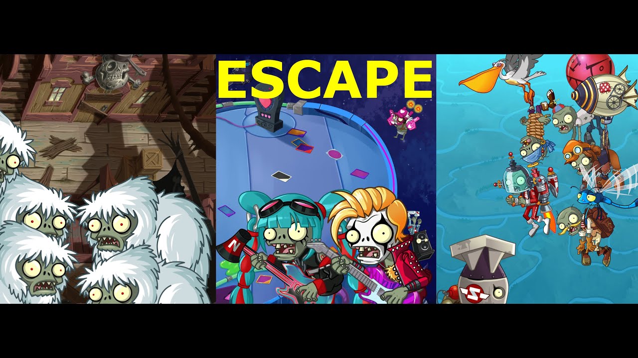 My First Custom Level Pack! (ESCAPE) - PvZ2: Reflourished