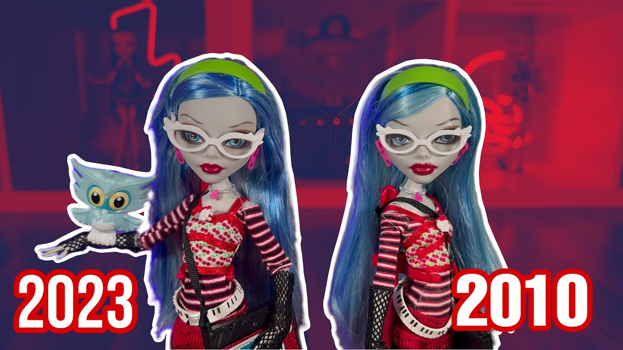 Обзор куклы Monster High Creeproduction Ghoulia Yelps + сравнение