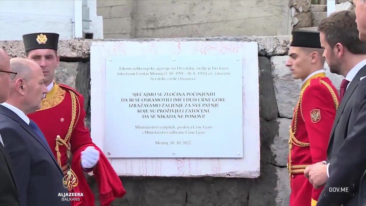 Spomen-ploča u Morinju: Logor u kojem su 1990-ih zatvarani Hrvati