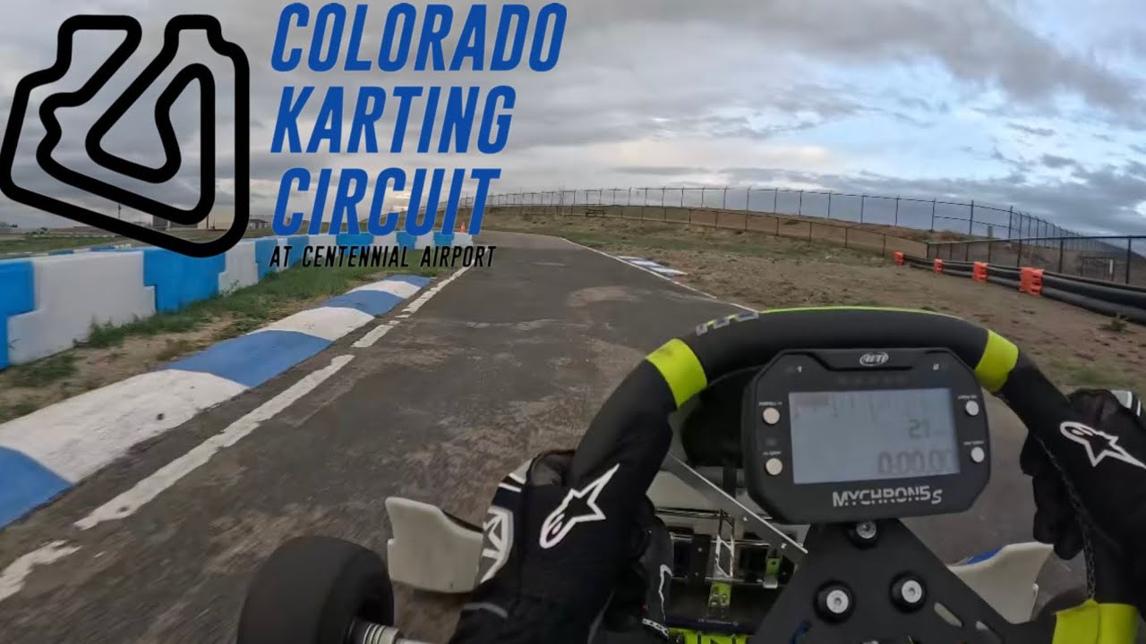 Colorado Karting Circuit 6th fastest lap clockwise in the lo206 rental kart 1:06.16