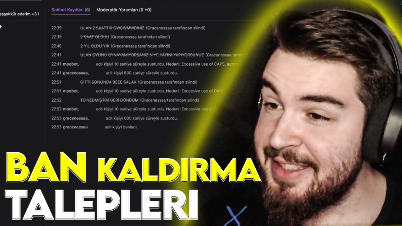 H1vezZz Ban Kaldırma Taleplerine Bakıyor (11.11.2023)