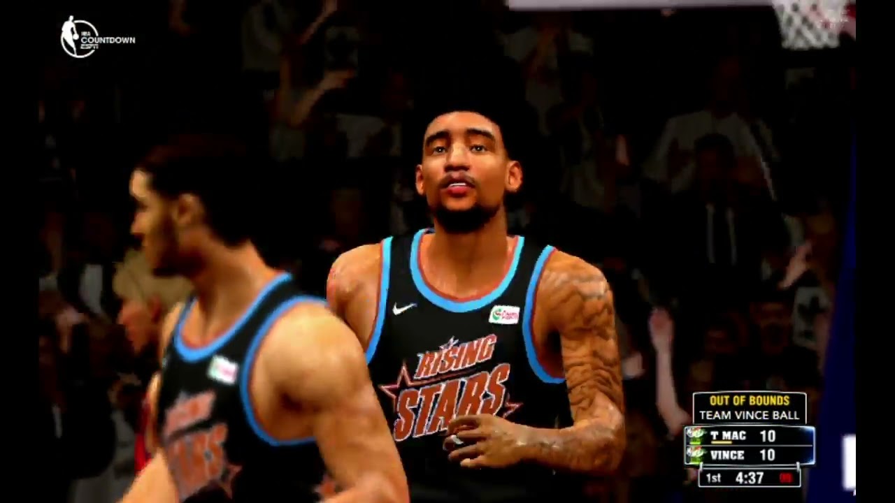 NBA2K14 PC  Replay:  NBA Rising Stars game 2026. Team T mac vs Team Vince.