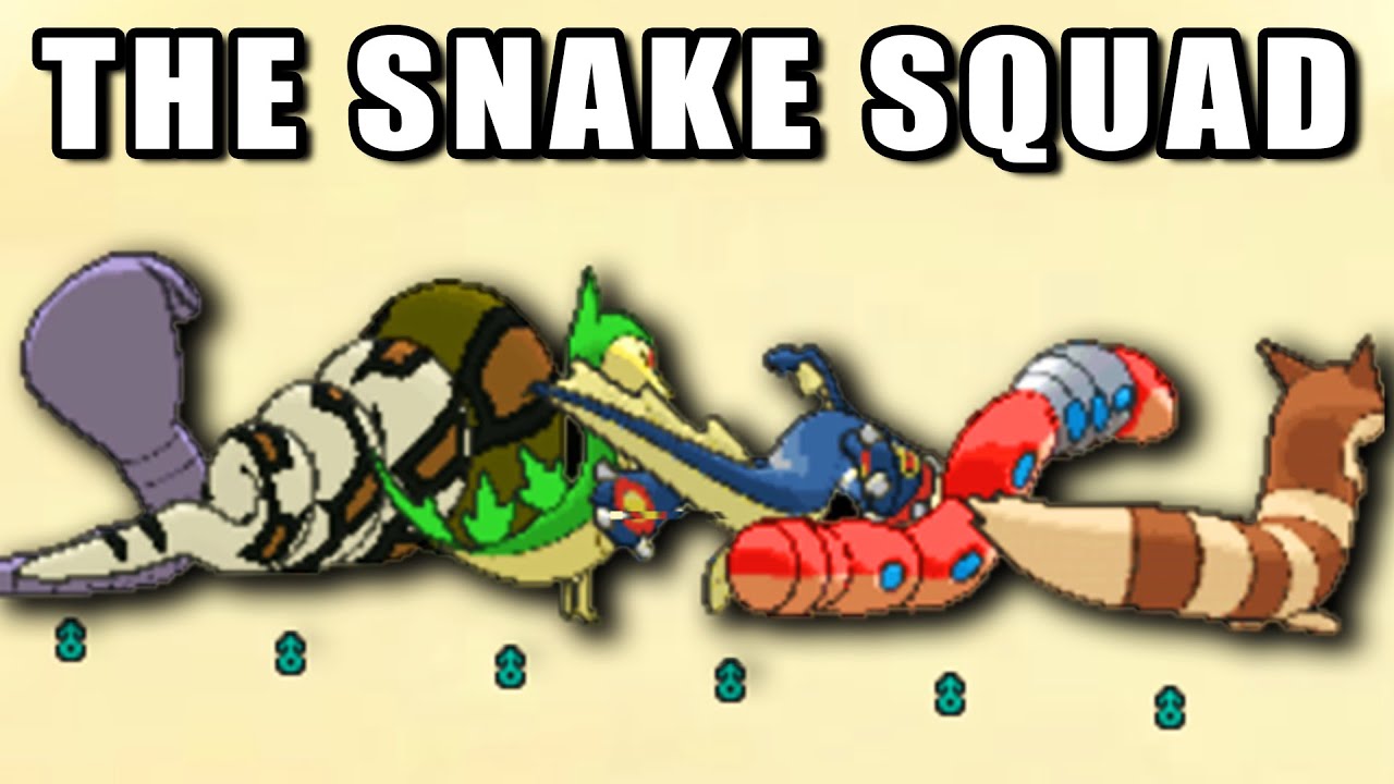 This Mono Snake Pokemon Team is Absolutely Ridiculous