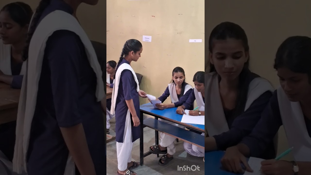 Election Mock Drill in the school 🏫 |Awareness about voting 🗳 #election #votingday