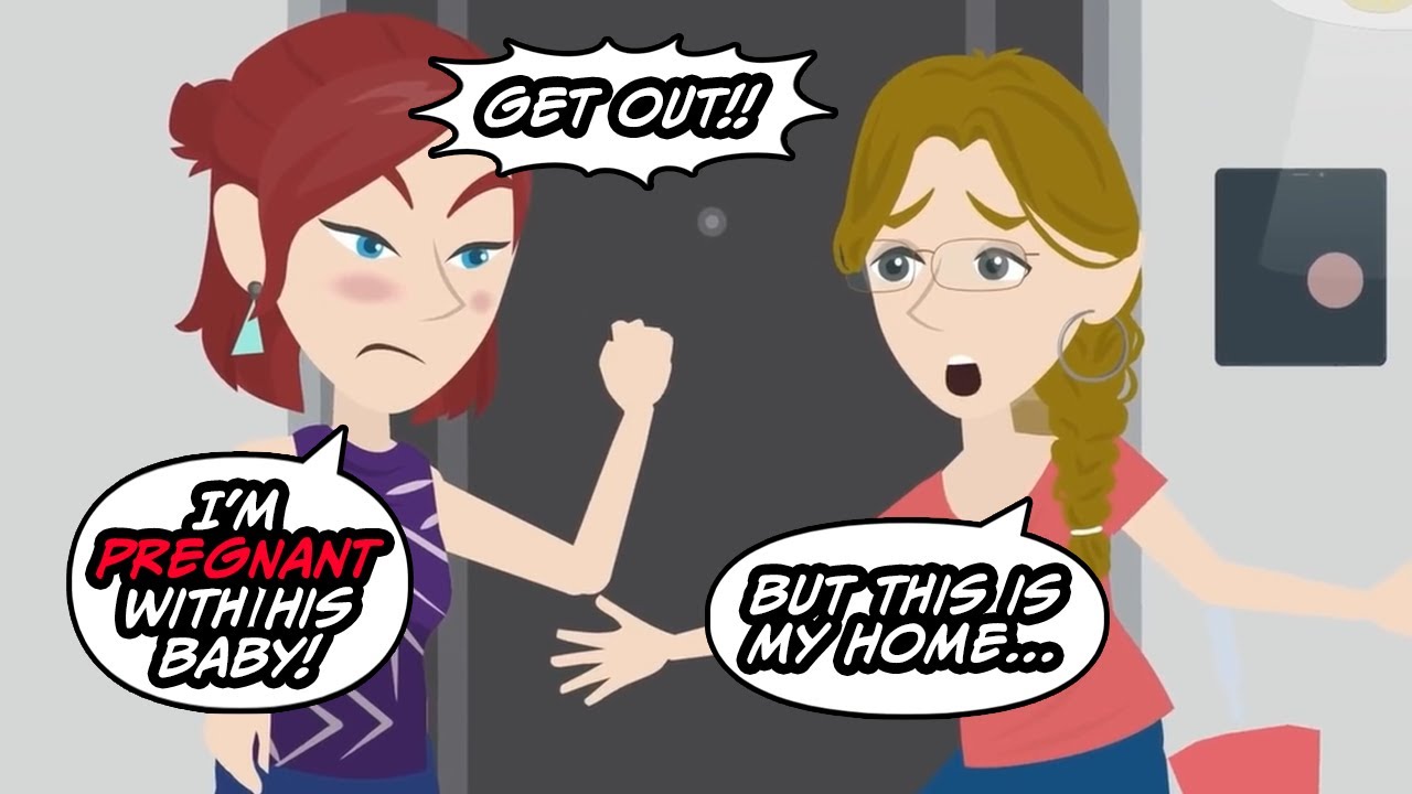 A woman came to my house, saying she was pregnant with my husband’s child… [Text + Animation]