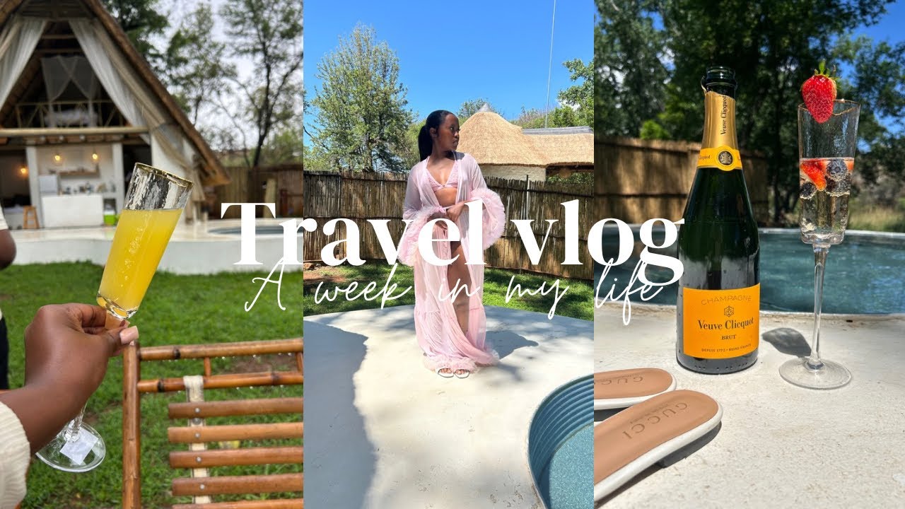 Travel Vlog : Baecation | Week away | Limpopo Mookgopong | Hot Spring Bungalow | Relaxation