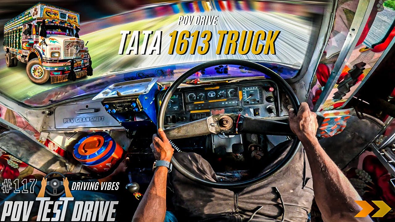 2013 TATA SE 1613 | 5.7L 136HP | POV Drive #117 | TRUCK POV | 4K | REV GEARSHIFT #truck #driving