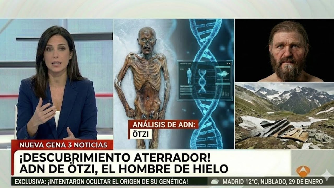 Extraen ADN de Ötzi, el Hombre de Hielo: el hallazgo que cambia la historia