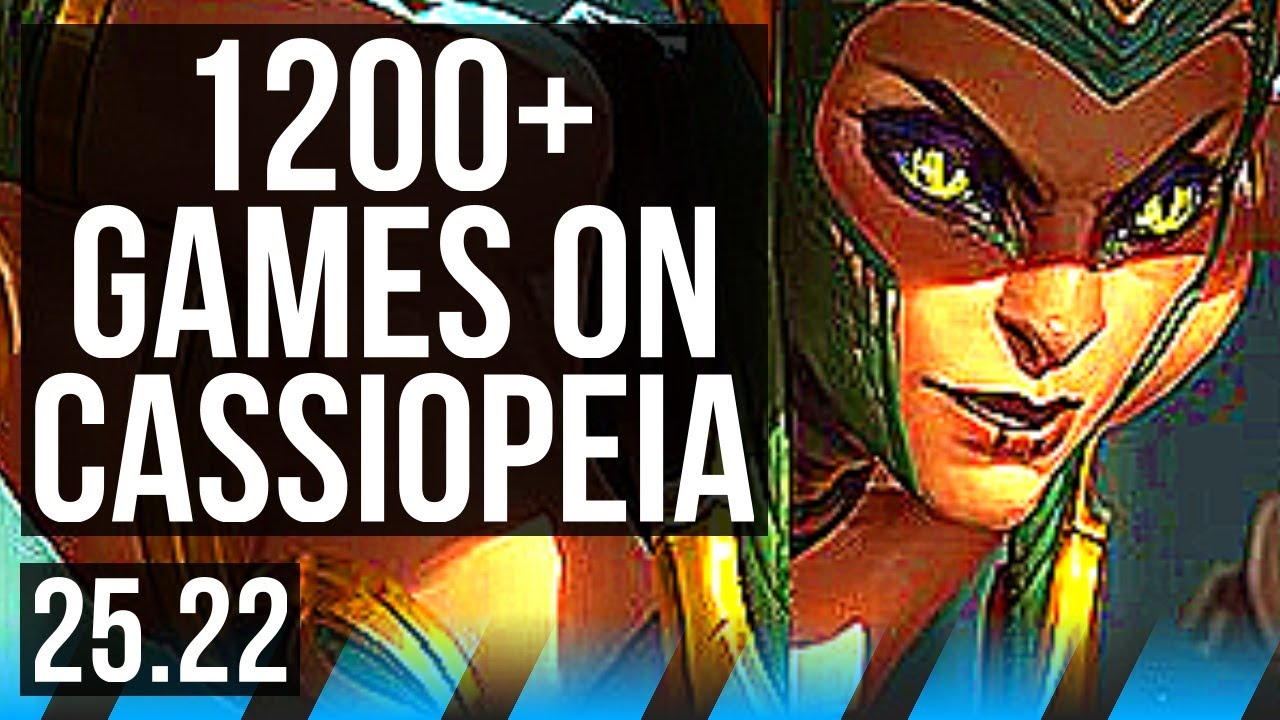 CASSIOPEIA vs SYLAS (MID) | Rank 4 Cassio, 1200+ games | EUW Challenger | 25.22