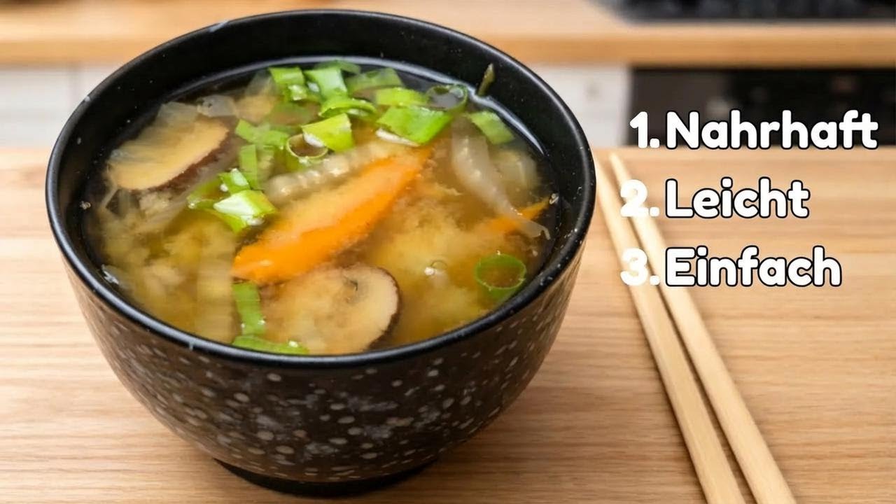 Das perfekte japanische Gericht, um nach zu viel Genuss wieder durchzustarten