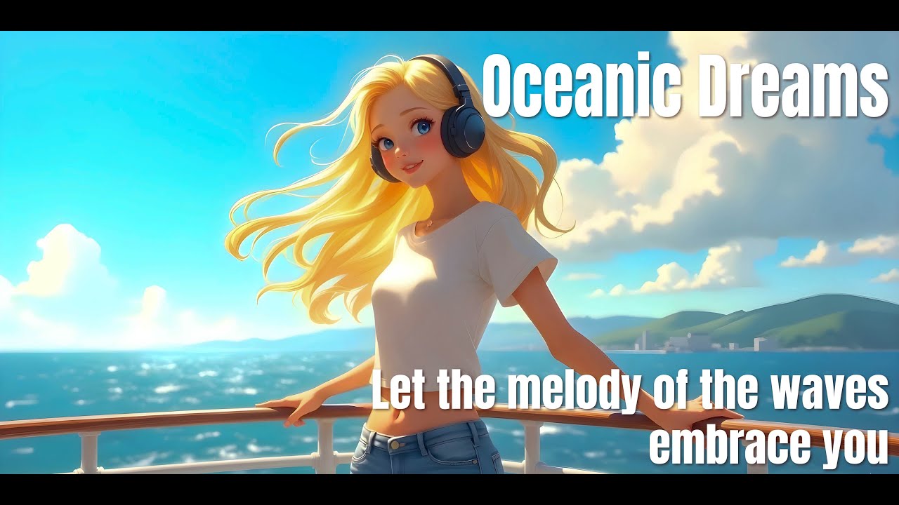 Oceanic Dreams ~ Lofi Music for Deep Focus, Studying, and Relaxation, 1 Hour Lofi Mix