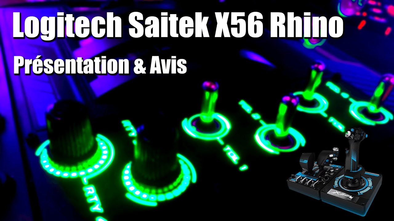 Avis & présentation du Logitech Saitek X56 Rhino après plusieurs années d'utilisation ||
