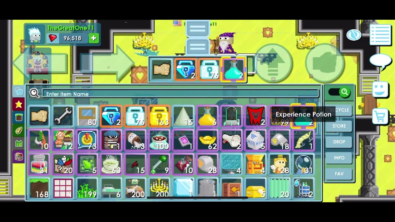 Growtopia Getting Legendary Katana! (Also making Golden Angel Wings) 