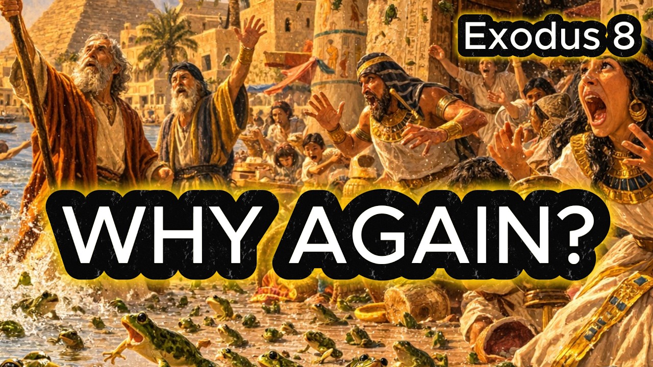 Exodus 8 | The Plague of Frogs and Flies — God vs Egypt's Gods | Bible Meditation