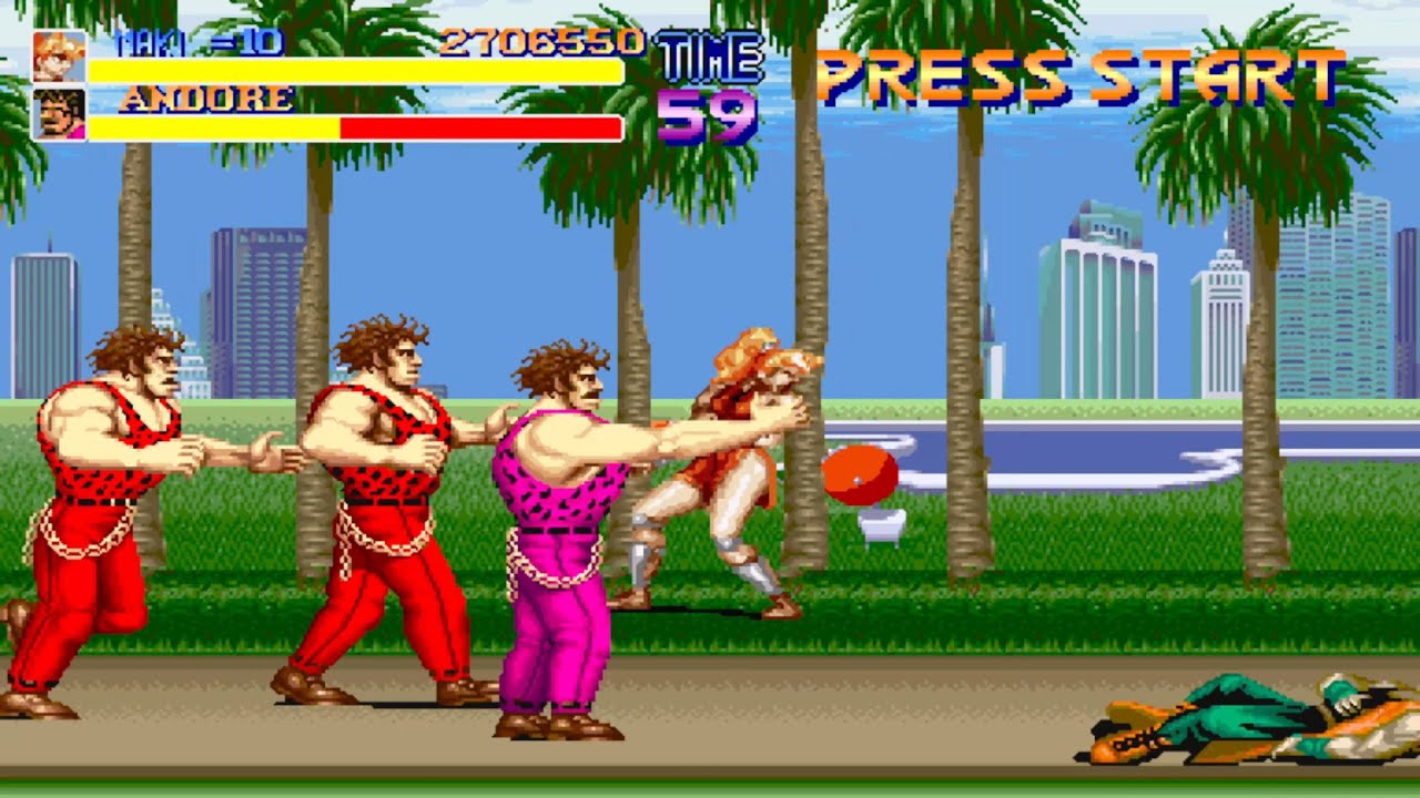 Street Fighter 89 The Final Fight V2.1 Maki Arcade Full Gameplay 60Fps
