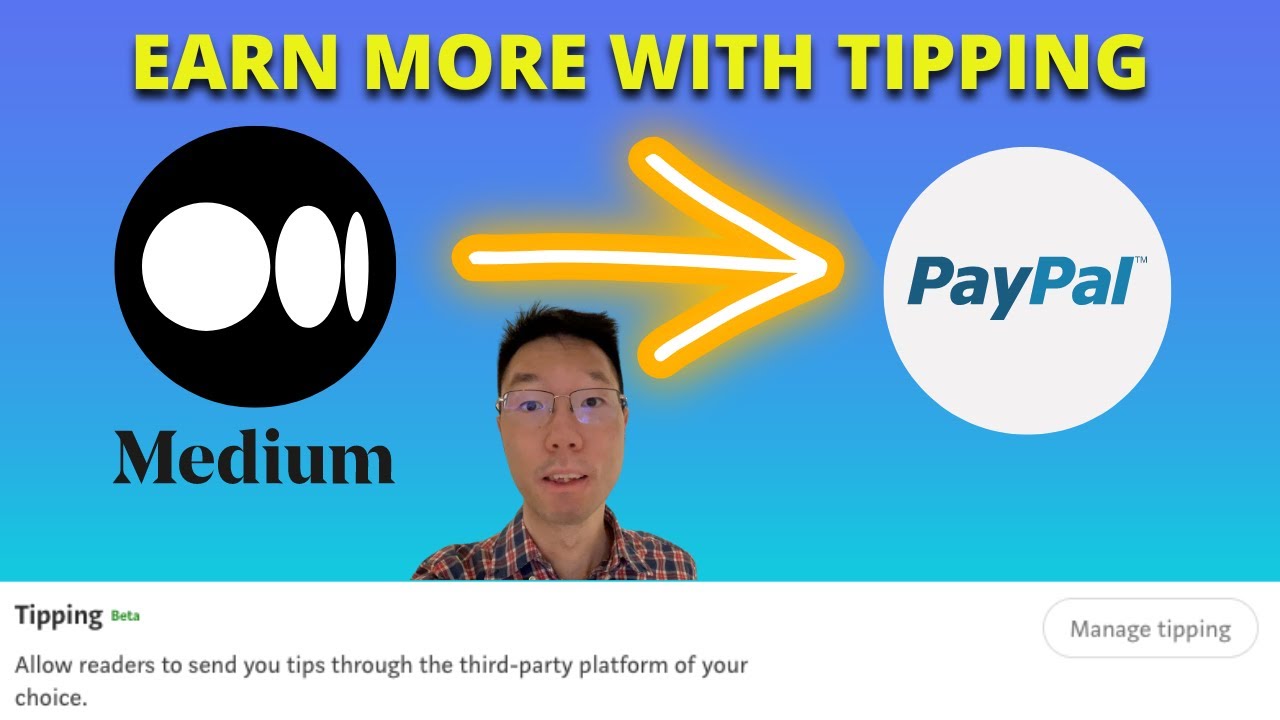 How to Enable Tipping on Medium with PayPal (TUTORIAL)