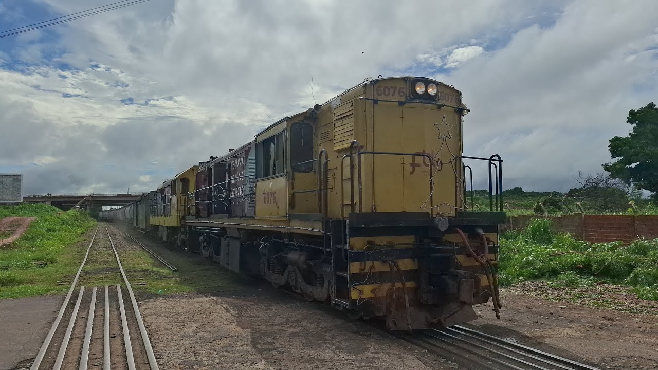 Trem da FTL chegando em Teresina vindo de Sobral