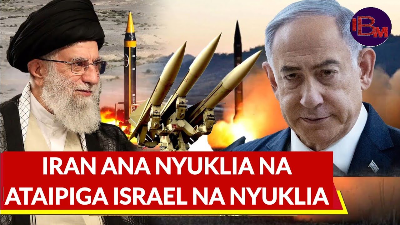ISRAEL AMEOGOPA KULIPA KISASI KUMBE MUAJEMI ANA NYUKLIA NA AMENYAMAZA KIMYA