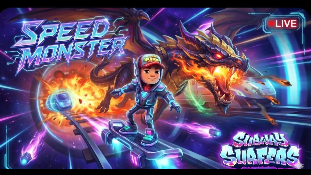 Super Fast #subwaysurflive #subwaysurfers #subwaysurfs