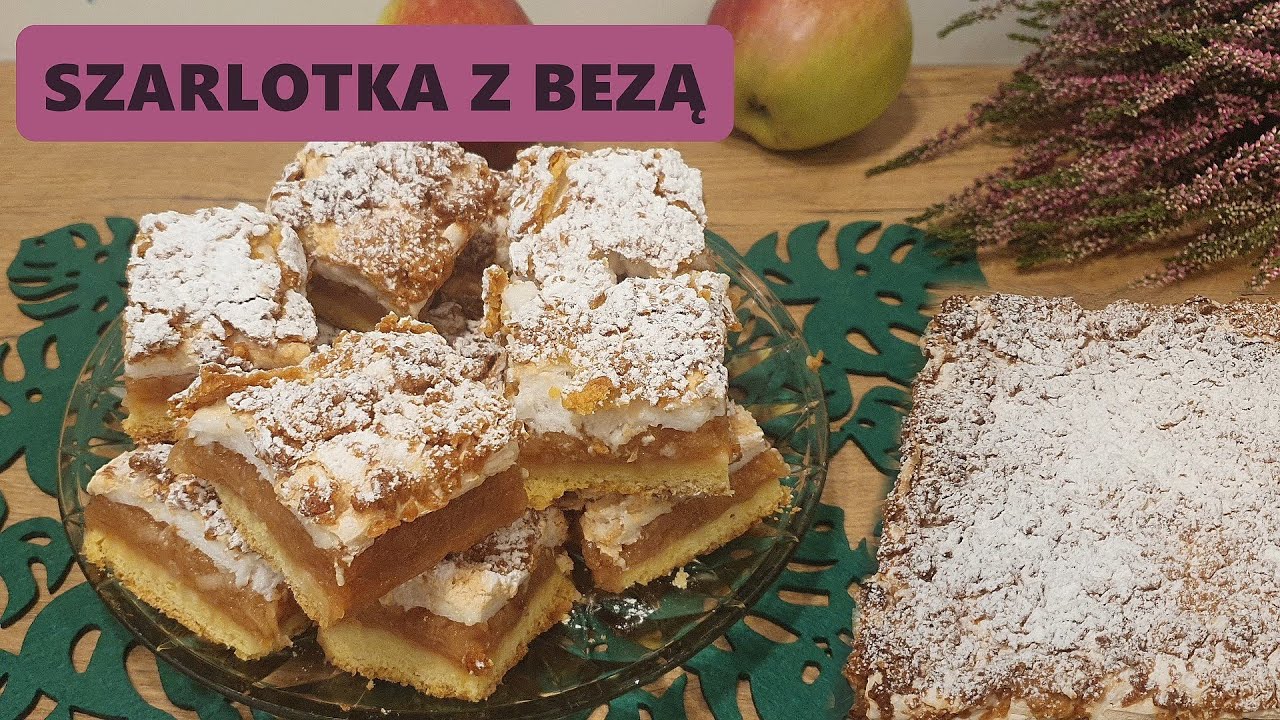 Szarlotka z bezą i kruszonką / agatabodkuchni