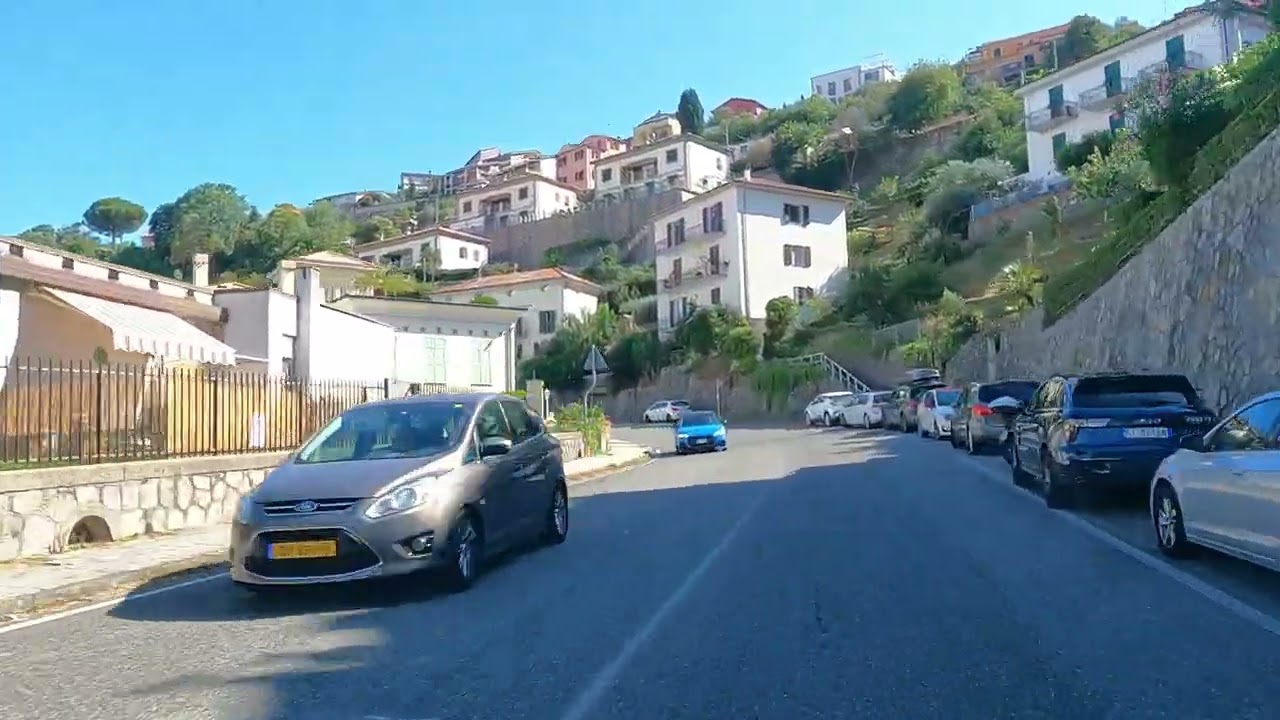 Driving LA SPEZIA to RIOMAGGIORE - 🇮🇹 Italy 🇮🇹