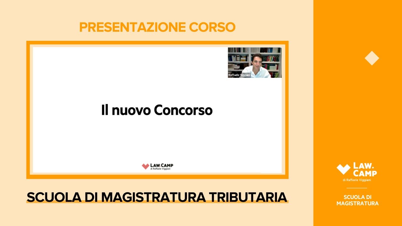 Presentazione ⁣⁣⁣Scuola di Magistratura Tributaria  - Corsi 2025-2026