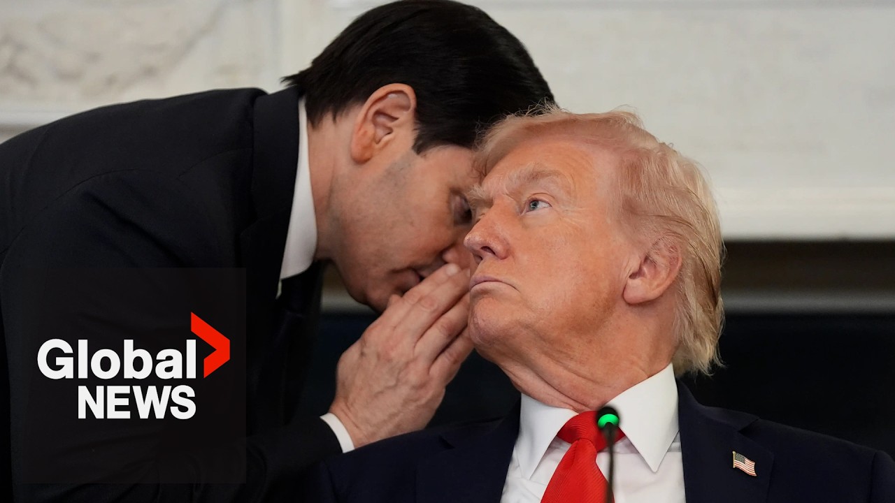 Trump, Rubio provide conflicting reasons for US strikes on Iran