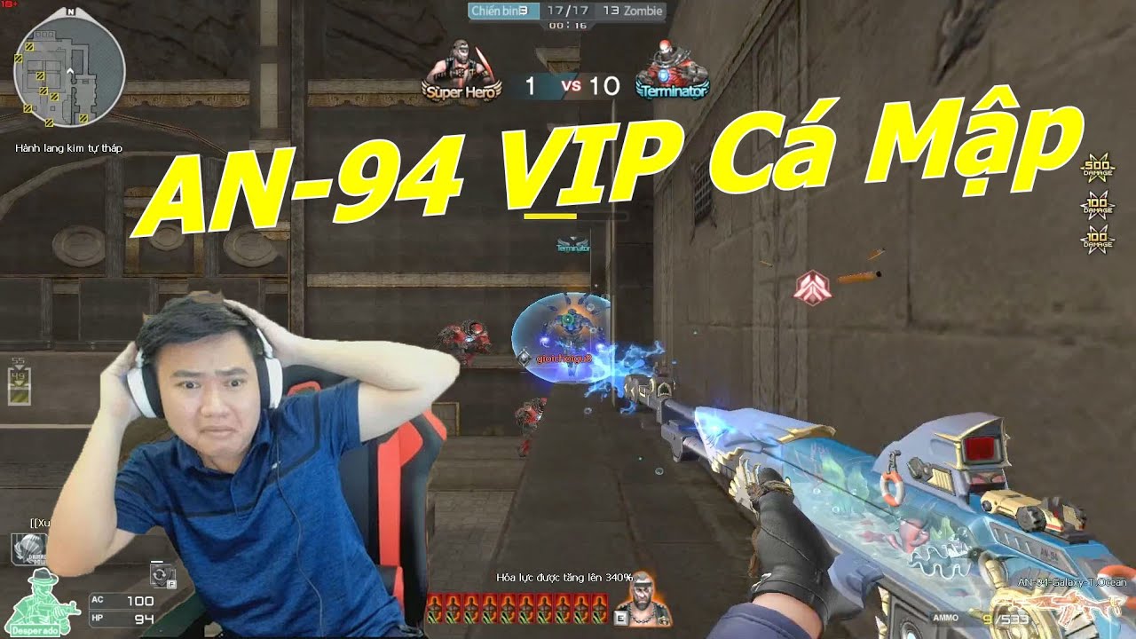 Cận Chiến Đã Tay Với AN-94-Galaxy-T.Ocean - Tiền Zombie v4