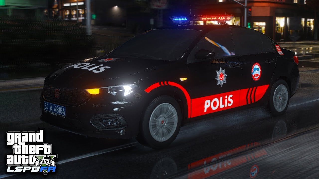 OLAYLI GECE DEVRİYESİ ! - GTA 5 YUNUS POLİS MODU - LSPDFR