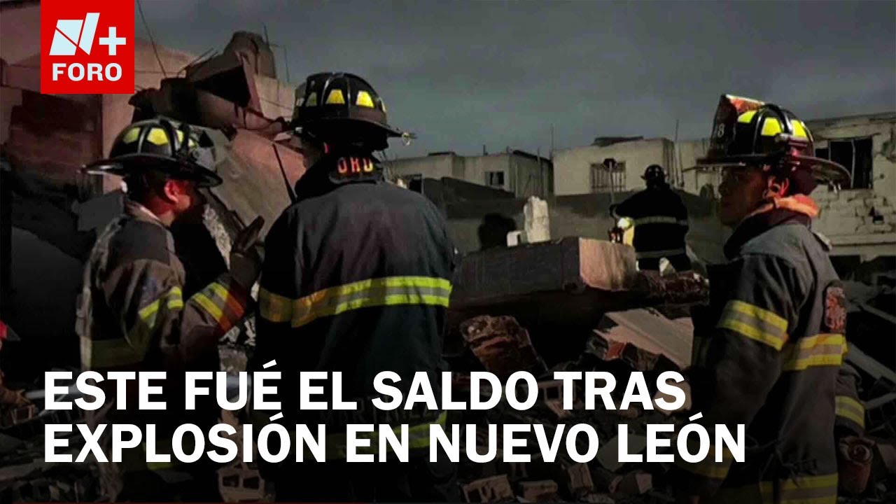 Explosión de pirotecnia en Pesquería: 3 muertos y daños en dos manzanas - Sábados de N+ FORO