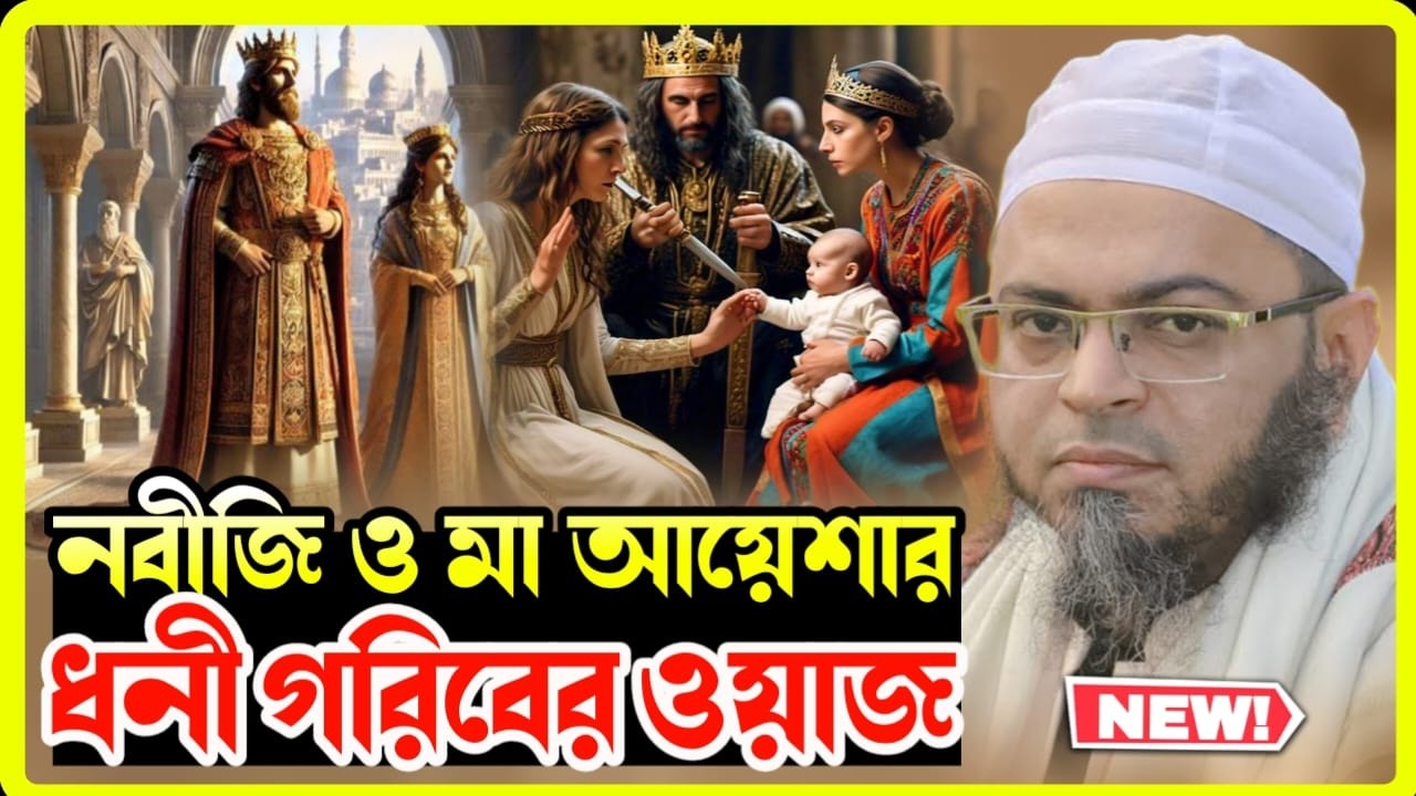 নবীজি ﷺ ও মা আয়েশার ধনী-গরীবের শিক্ষা | হৃদয় ছুঁয়ে যাওয়া ওয়াজ | মুফতি নাসির উদ্দীন আনসারী