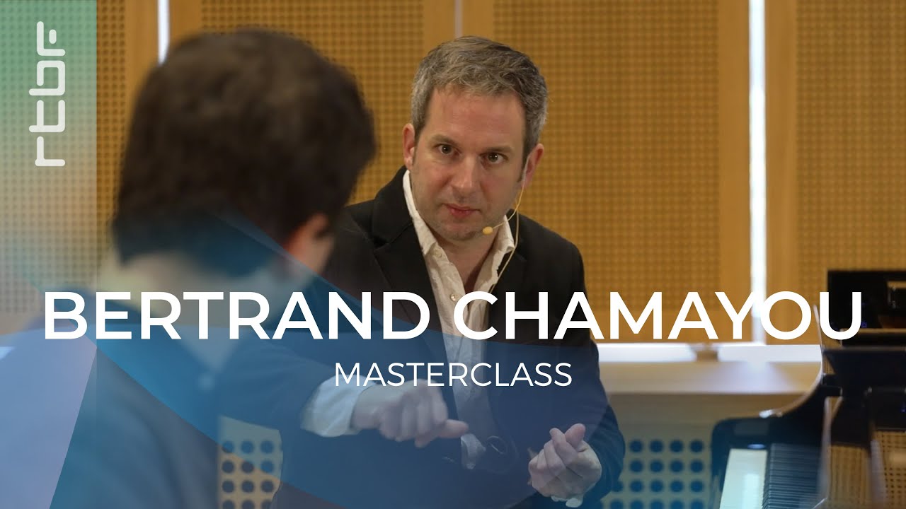 Masterclass avec Bertrand Chamayou, piano - Musique Classique