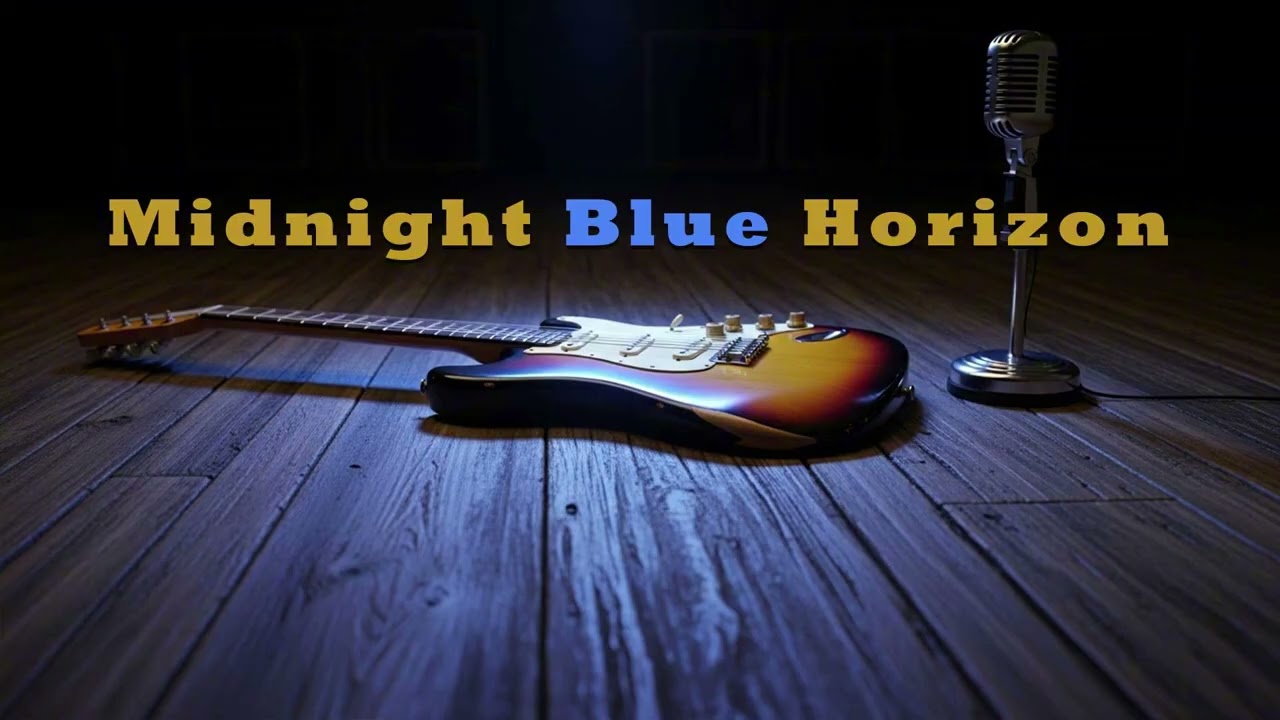 Midnight Blue Horizon – Slow Blues Guitar Instrumental