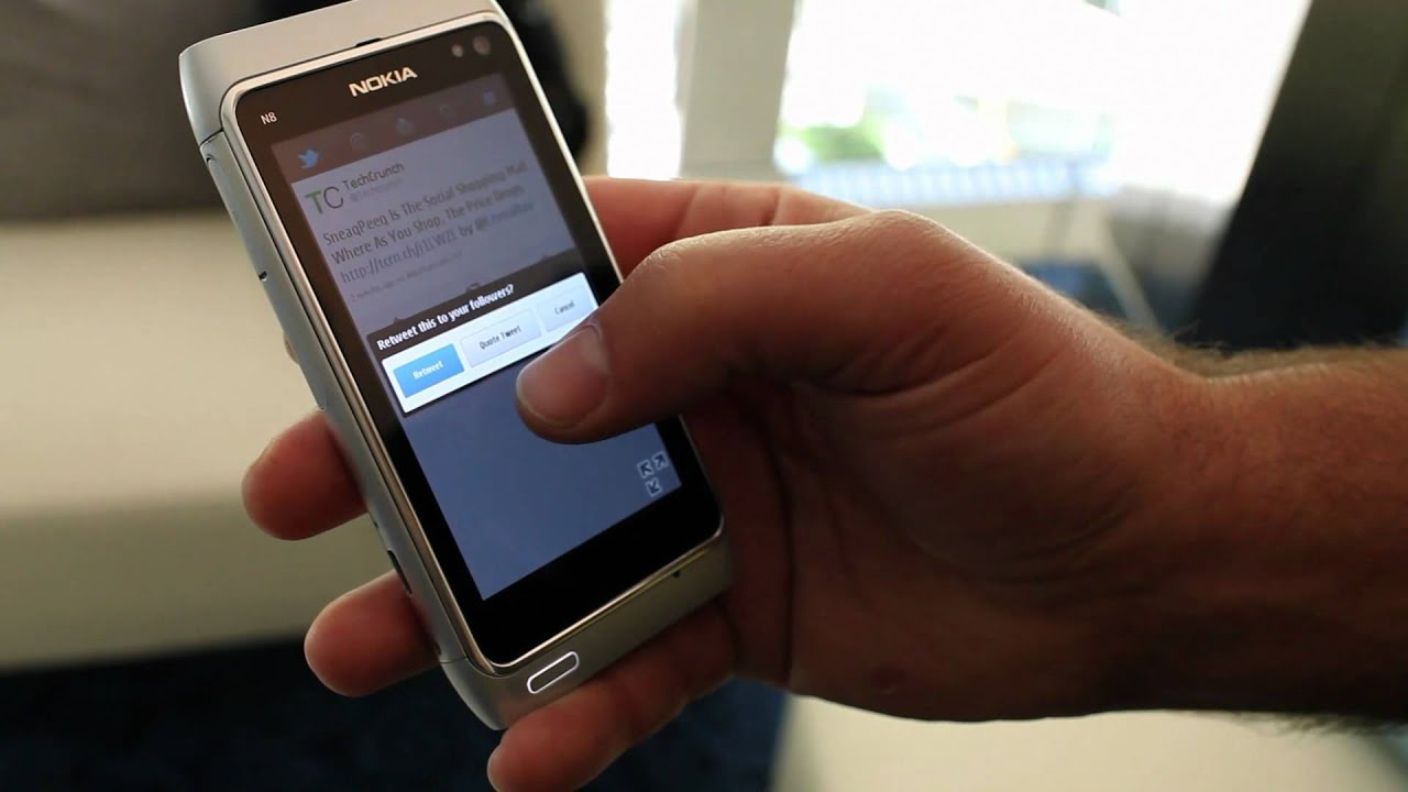 Demo of Pixelpipe Kite for Symbian. Free Twitter utility app