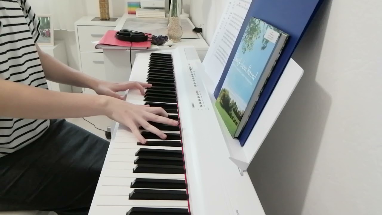 Es gibt ein Ziel, das sehe ich im Glauben - Lied Piano