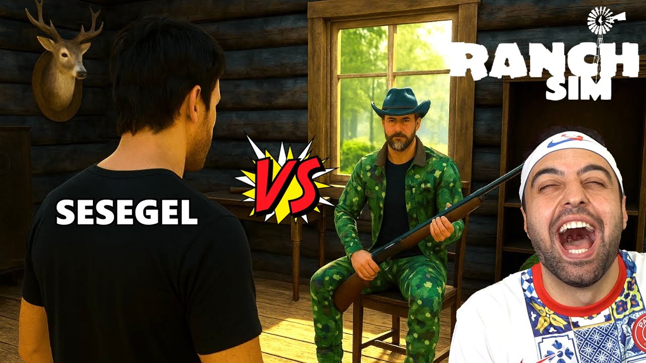 HASAN ABİYE AVCI SENİ VURDU ŞAKASI 😱 TÜM GÖREVLERİ YAPTIK ! SESEGEL RANCH SİMULATOR 2026 ! #7