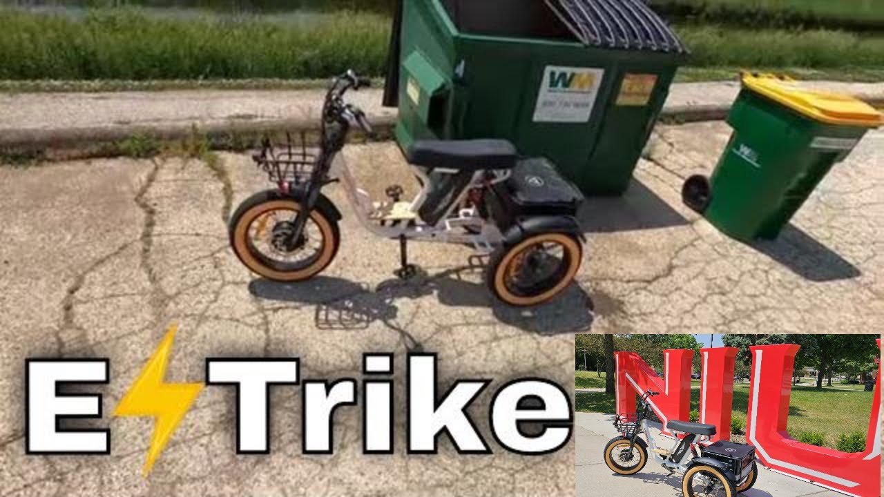 Addmotor M-366X E-Trike Will Take Recycling to the Next Level