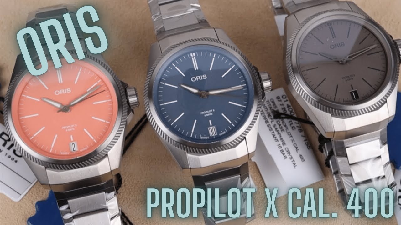 Brand New 2022 Oris ProPilot X Calibre 400! Side by side New PPX with Original!