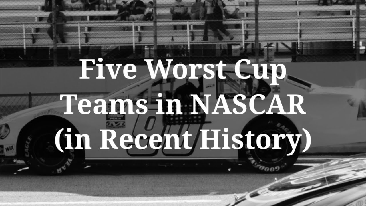 5 худших команд Кубка NASCAR